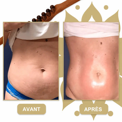 Gua Sha en bois Serebella™ pour massage et drainage