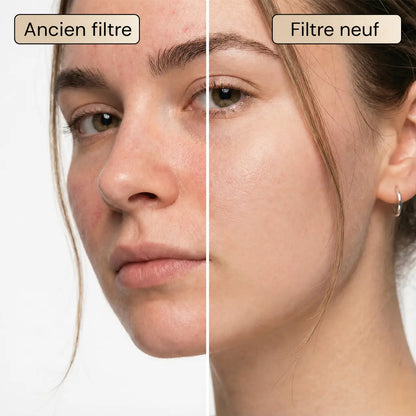 1 filtre à charbon actif (6 mois) — filtre pour pommeau de douche Serebella Pure