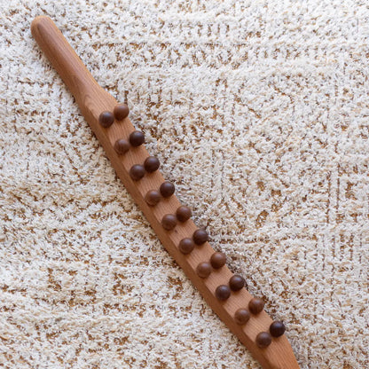 Gua Sha en bois Serebella™ pour massage et drainage