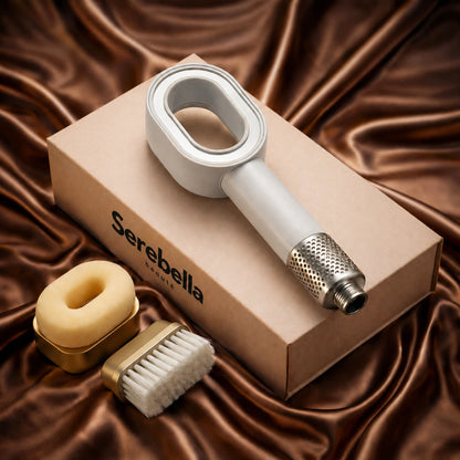 Pommeau de douche Serebella Pure 3-en-1 avec filtre + 2 embouts de soin GRATUITS