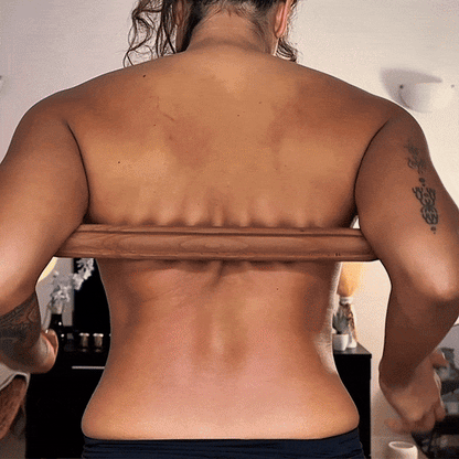 Gua Sha en bois Serebella™ pour massage et drainage