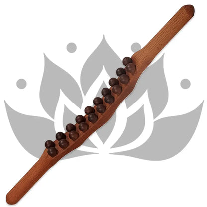 Gua Sha en bois Serebella™ pour massage et drainage